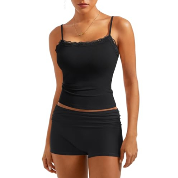 Luxurious Lace Trim Lounge Set for Ultimate Comfort