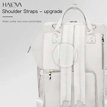 HaloVa Multi-Function Waterproof Diaper Bag Backpack