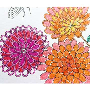 200 Glitter Gel Pen Set with Refills for Coloring & Crafting