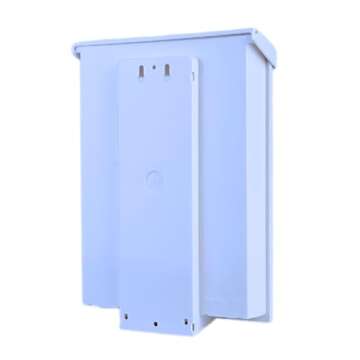 White Snap Shut Brochure Box Brochure Holder Flyer Box Outdoor Realtor Style Info Box Realtor Supplies Real Estate Marketing