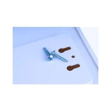 White Snap Shut Brochure Box Ideal for Outdoor Use