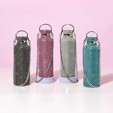 Stylish Paris Hilton Diamond Bling Water Bottle 25-Ounce