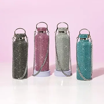 Stylish Paris Hilton Diamond Bling Water Bottle 25-Ounce