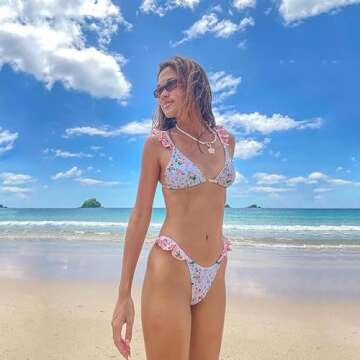 Stylish Women’s Floral Print Bikini Set for Summer Fun