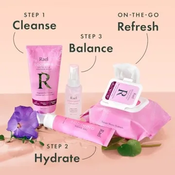 Rael Feminine Wash, Soothing Gel to Foam Cleanser