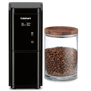 Touchscreen Burr Grinder for Perfect Coffee Grinding