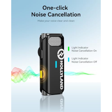 Hollyland Lark M1 Wireless Lavalier Mic - 656ft Range