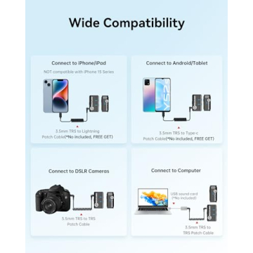 Hollyland Lark M1 Wireless Lavalier Mic - 656ft Range