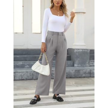 NIMIN High Waisted Women's Work Pants for Comfort and Style