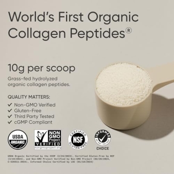 Sports Research Organic Collagen Peptides for Wellness