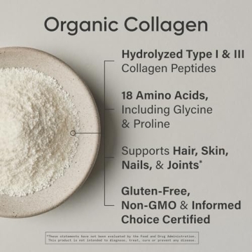Sports Research Organic Collagen Peptides for Wellness