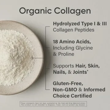 Sports Research Organic Collagen Peptides for Wellness