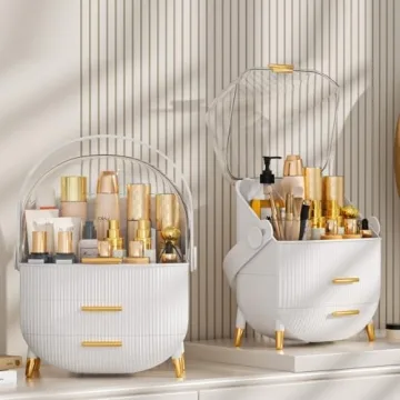 Stylish NestOrganix Makeup Organizer for All Beauty Essentials