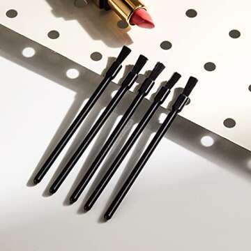 Shappy Disposable Lip Gloss Brushes 300 Pack for Makeup