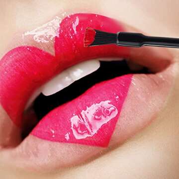 Shappy Disposable Lip Gloss Brushes 300 Pack for Makeup