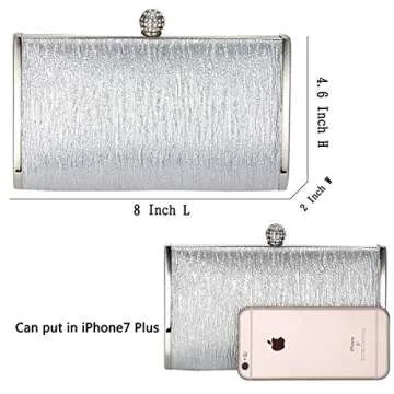 Elegant Women Evening Clutch Bags for Wedding and Parties
