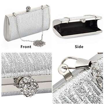 Elegant Women Evening Clutch Bags for Wedding and Parties