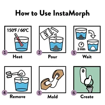 InstaMorph Thermoplastic Beads for DIY Crafts and Repairs