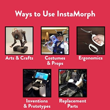 InstaMorph Thermoplastic Beads for DIY Crafts and Repairs