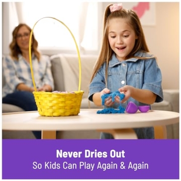 Kinetic Sand 20-Pack Fun Eggs with Colorful Sensory Sand