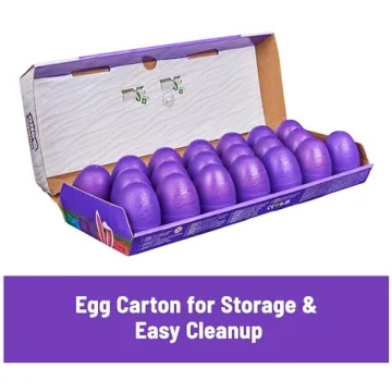 Kinetic Sand 20-Pack Fun Eggs with Colorful Sensory Sand