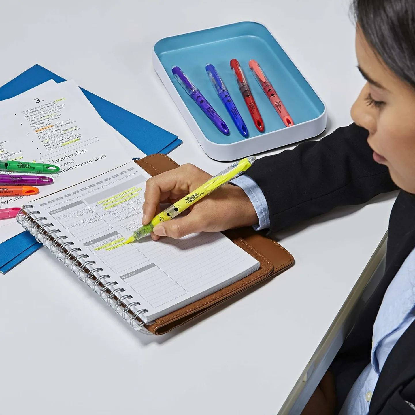 Sharpie Liquid Highlighter Pack - 10 Assorted Colors