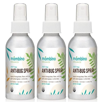 Organic DEET-Free Bug Spray for All Ages - Mambino