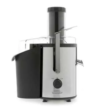 BELLA High Power Juice Extractor, 2 Speed Motor, Juicer, Large 3" Feed for Larger Fruits and Veggies, Dishwasher Safe Filter & Pulp Container for Easy Cleaning, Stainless Steel