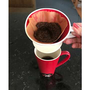 Dachshund Pour Over Coffee Set - Gift for Dog Lovers