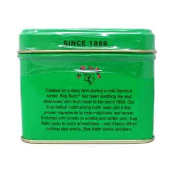 Bag Balm Vermont's Original for Cracked Hands, Dry Skin - Moisturizing Lotion Salve 8 Ounce - 2 Pack