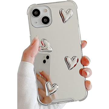 DIMEIYA iPhone 14 Pro Max Mirror Case - Cute & Shockproof