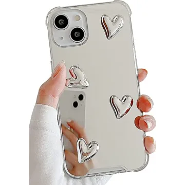 DIMEIYA Clear Makeup Mirror Case for iPhone 14 Pro Max