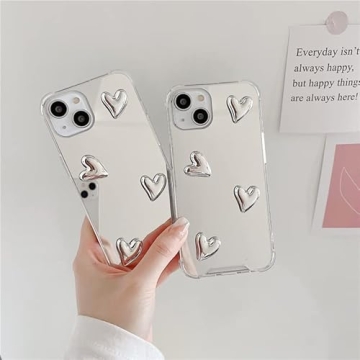 DIMEIYA iPhone 14 Pro Max Mirror Case - Cute & Shockproof