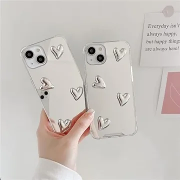 DIMEIYA iPhone 14 Pro Max Mirror Case - Cute & Shockproof