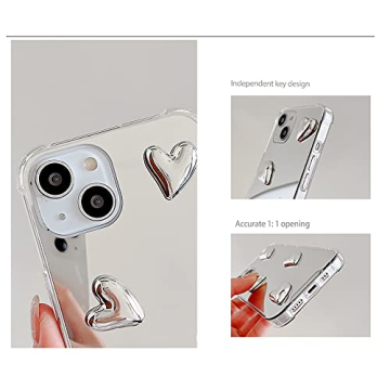 DIMEIYA iPhone 14 Pro Max Mirror Case - Cute & Shockproof