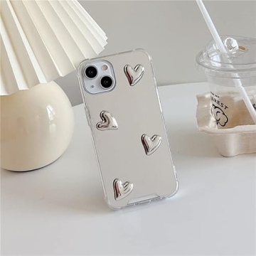 DIMEIYA iPhone 14 Pro Max Mirror Case - Cute & Shockproof