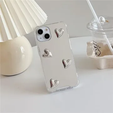 DIMEIYA iPhone 14 Pro Max Mirror Case - Cute & Shockproof