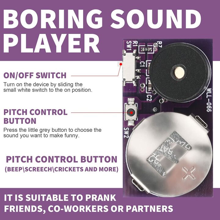 Reinbow Cricket Noise Maker Prank - Gag Gift Set