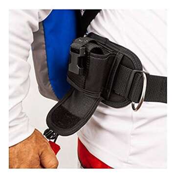 Dive Rite Hydro Lite BC Lightweight Traveling BCD Buoyancy Compensator Device, X-Large, Black/Blue (Model: HL1000)