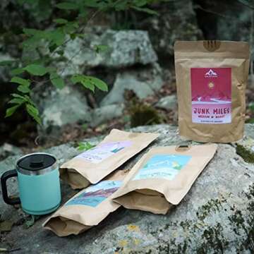 Long Run Coffee - Light Roast - Infused with Electrolytes Powder - Athlete Hydration - Coffee for Runners - Keto Electrolytes: Sodium, Calcium, Magnesium, & Potassium - 8 oz