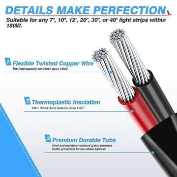 Ultimate MICTUNING MIC-B1002 Wiring Harness with Toggle Switch