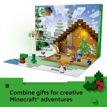 LEGO Minecraft Advent Calendar 2025 - Fun Holiday Countdown
