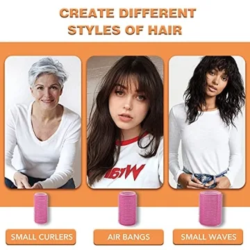 Self-Grip Heatless Hair Rollers Set for All Hair Types