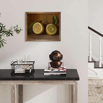 Vintage Lemon Art Print for Stylish Kitchen Decor