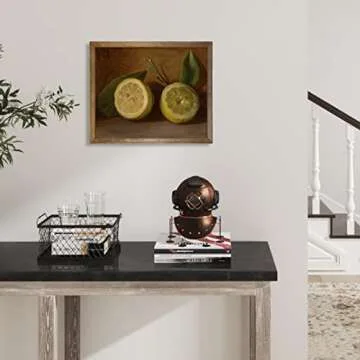 Vintage Lemon Art Print for Stylish Kitchen Decor