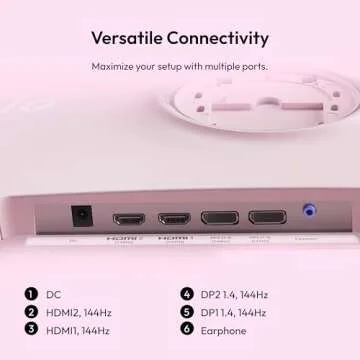 Pixio PX32U 32 Inch 144Hz 4K UHD Monitor - Eye-Catching Colors