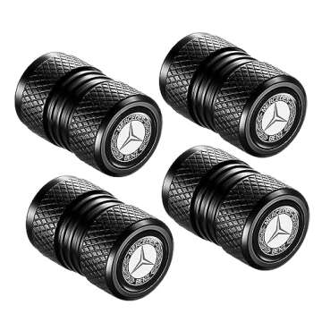 YHEESHIGN Durable Tire Valve Stem Caps, Universal Fit for All Vehicles