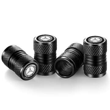 YHEESHIGN Universal Tire Valve Stem Caps - Durable Protection