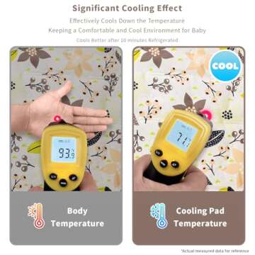 Versatile Gel Car Seat Cooler Pad for Kids Summer Comfort