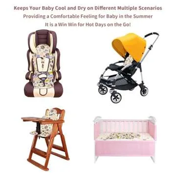 Versatile Gel Car Seat Cooler Pad for Kids Summer Comfort